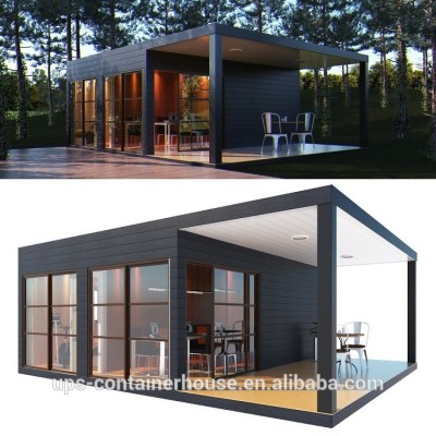 UPS new tech eco fertighaus light steel moveable prefab camp house model